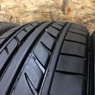 GOODYEAR EAGLE LS EXE 215/60R16 16インチ 夏タイヤ 4本 2015年製 バリ溝 エスティマ オデッセイ ジューク等 (VTB204) クレジットカード QR決済可能