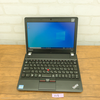 モバイルノートパソコン!SSD+HDD! Lenovo E130...