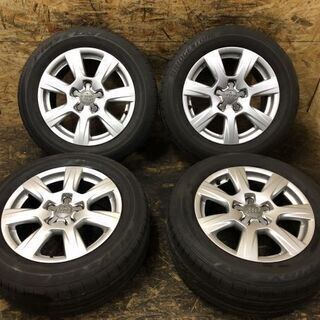 BS Playz PX 225/55R16】夏タイヤ 4本【audi A4 8K 純正ホイール 16インチ