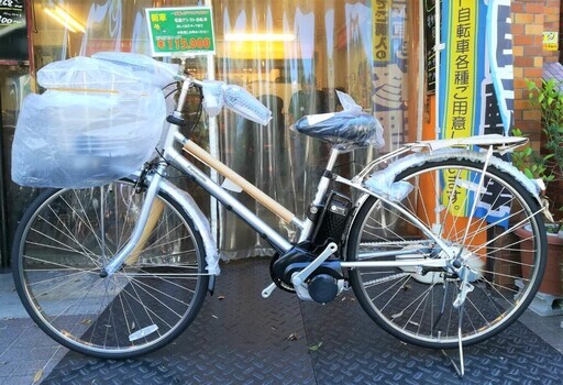 ☆特価新車！電動アシスト 国内生産パナソニックTIMO・DX 27インチ シルバー♪税込!