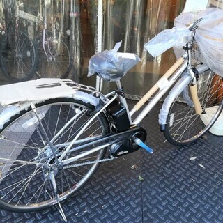 ☆特価新車！電動アシスト 国内生産パナソニックTIMO・DX 27インチ シルバー♪税込!