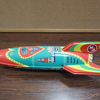 日本製　ブリキのおもちゃ　ロケット