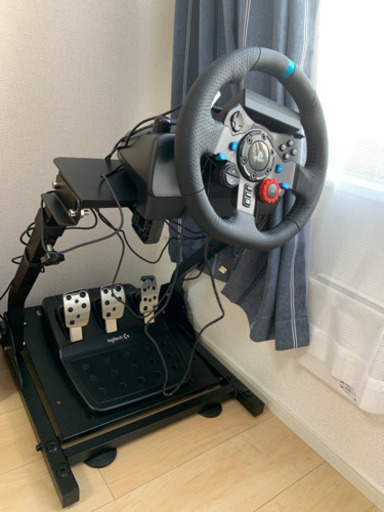 ［logitech g29］ ハンドルコントローラー\u00263ペダル\u0026スタンド