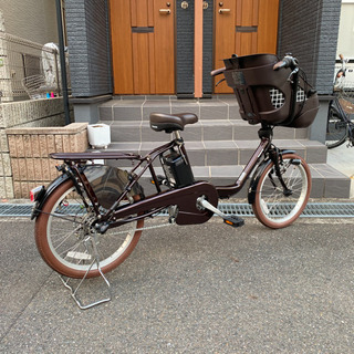 ピッカピカ❣️新車みたいな子供乗せ自転車