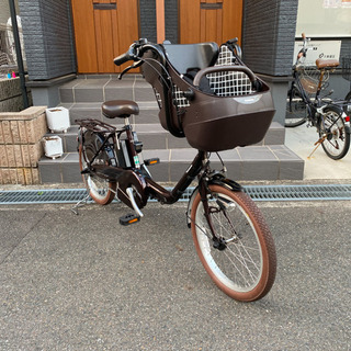 ピッカピカ❣️新車みたいな子供乗せ自転車