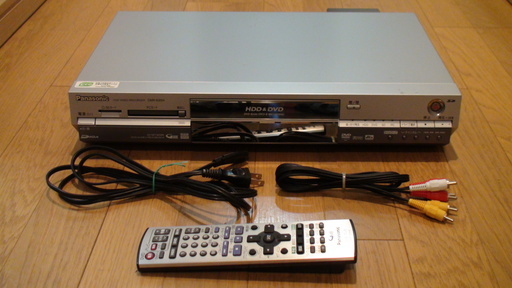 Panasonic HDD\u0026DVDレコーダー★DMR-E95H★リモコン付
