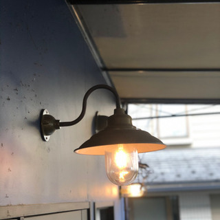 【カフェ風ランプ】業務用外付けランプ