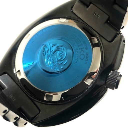 【美品】SEIKO セイコー 4R36-05H0 プロスペックス セーブ ザ オーシャン デイデイト メンズ