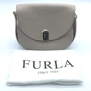 【新品同様】FURLA フルラ ポシェット ショルダーバッグ ハ...