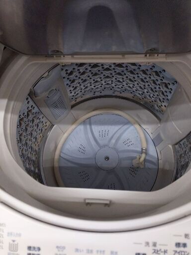 0610-10 2016年製 TOSHIBA 8/4.5kg 洗濯機 乾燥機能 福岡城南片江