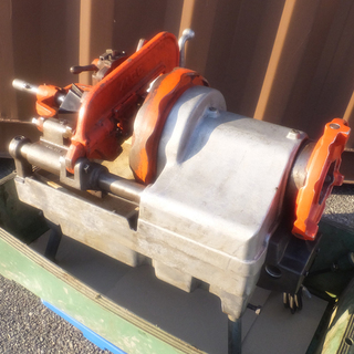 超激安 松阪鉄工所 MCC 100V 切断機 ねじ切り機 LM-23 パイプマシン 80W その他
