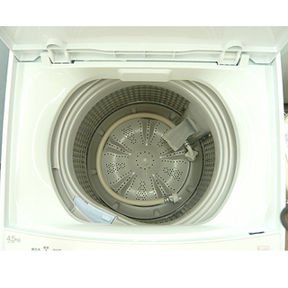 西岡店 美品&高年式!【2019年製 4.5kg 洗濯機 ハイアール】10分洗濯コース JW-C45D コンパクト 省スペース 全自動洗濯機 Haier - 家電