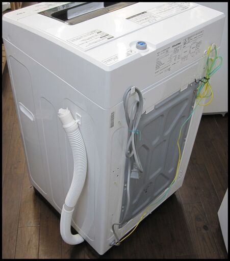新生活！17600円 ハイセンス 全自動 洗濯機 4,5㎏ 2017年製HW-E4501