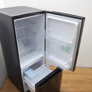 配達設置無料！三菱 2017年製 少し大きめ146L 冷蔵庫 ブラック KL08の 
