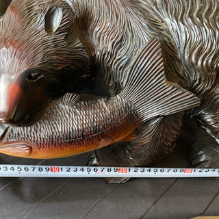 北海道お土産！熊の木彫り⭐︎800円！！