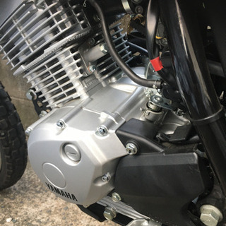 オフロード、モトクロス xtz125 低走行 綺麗 白 USB電源付き