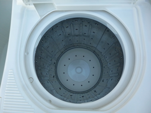 AQUA アクア 2槽式洗濯機 AQW-N45(W) 4.5kg 2012年製 中古