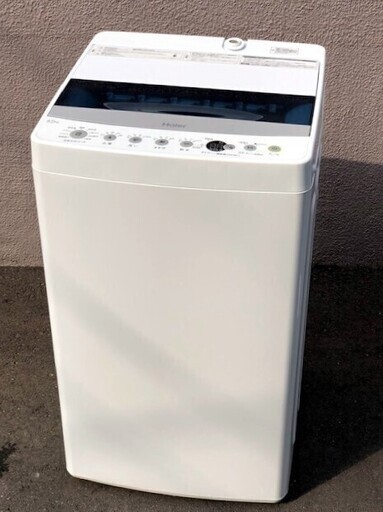 19【6ヶ月保証付】19年製 ハイアール 全自動洗濯機 JW-C45D