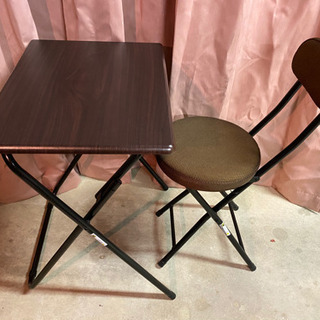 【取引終了】ニトリ テーブル・椅子　セット