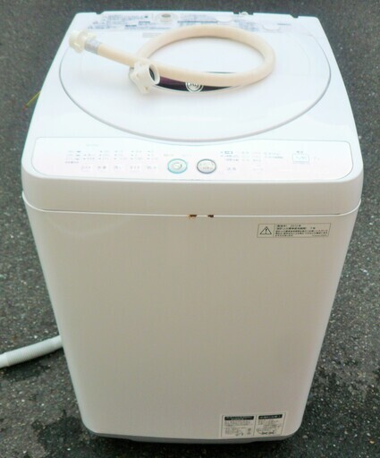 ☆シャープ SHARP ES-GE60L-P 6.0kg 簡易乾燥機能搭載全自動洗濯機◆節水タイプで水代も節約