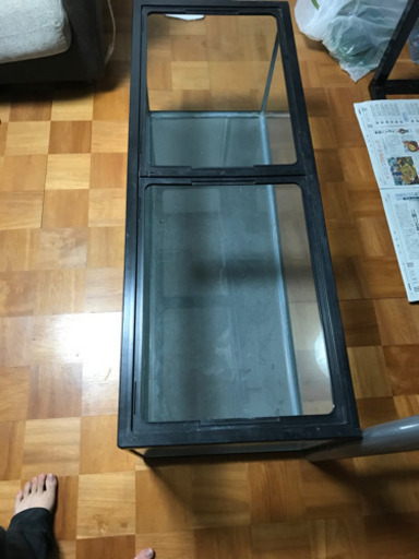 120センチ　水槽　ガラス