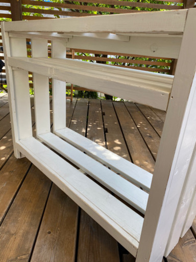 Diyで作ったアンティーク風の棚 Hogehoge K 南万騎が原の収納家具 棚 シェルフ の中古あげます 譲ります ジモティーで不用品の処分