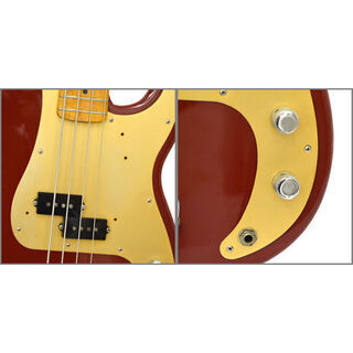 fender USA AM Vin 57PB ダコタレッド 調整済み アメリカンヴィンテージ プレベ プレシジョンベース フェンダー エレキギター (0220339993)