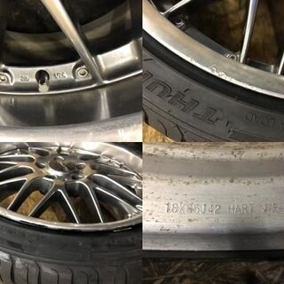海外タイヤ 215/40ZR18 x2 225/45ZR18 x2】夏タイヤ 4本【HART JAPAN 