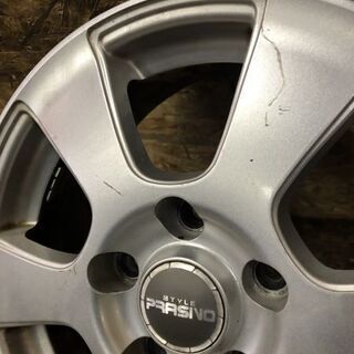 STYLE PRASINO 社外ホイール 15インチ 4本 6J5HPCD114.3+45 ヴォクシー