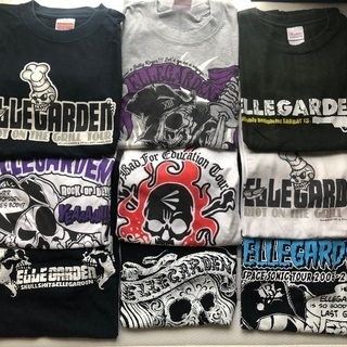 ELLEGARDEN Tシャツ　各1500円