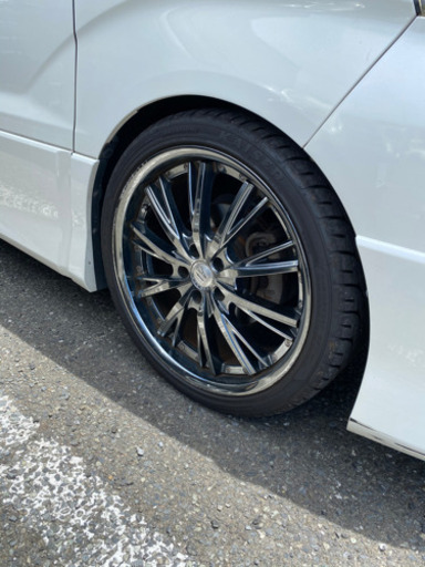 値下げしました インチアルミホイールアルファードに履いてました けんちゃん 船橋のタイヤ ホイール の中古あげます 譲ります ジモティーで不用品の処分