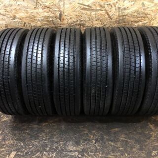 BS V-STEEL RIB R170 215/70R17.5 123/121J 17.5インチ トラックタイヤ 6本 2019年製 新車外し (TH227) クレジットカード QR決済可能