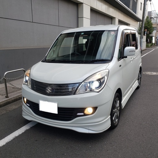ソリオブラック ホワイト特別仕様車h24車検3年6月走行キロ純正エアロ 専用15aw両側パワースライド純正ナビ フルセグtv バッ カリテス47 大泉学園のソリオの中古車 ジモティー ソリオブラック ホワイト特別仕様車h24車検3年6月走行キロ純正エアロ 専用15aw両側パワースライド純正ナビ フルセグtv バッ カリテス47 大泉学園のソリオの中古車 ジモティー