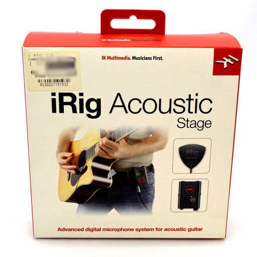 IK iRig Acoustic stage アコースティックギターマイク ライブ レコーディング (0220340412)