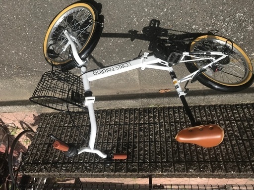 折りたたみ式自転車　(6月下旬まで)