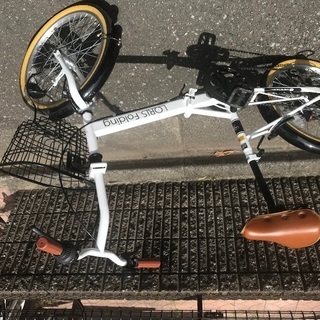 折りたたみ式自転車　(6月下旬まで)