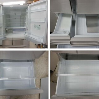 冷蔵庫 大型 470L 2012年製 6ドア パナソニック NR-FTM476S 685×679×1740mm