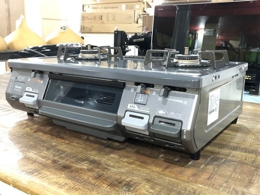 札幌近郊　送料無料◇ Rinnai リンナイ RT64JHS-R 2018年 都市ガス テーブル