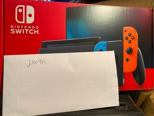 本日最終日(6/14)新品未開封品　新型Nintendo Switch スイッチ ネオンブルー/レッド