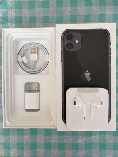 iPhone11 128GB SIMフリー Black ケース付属 iPhone11 Black 128GB SIM