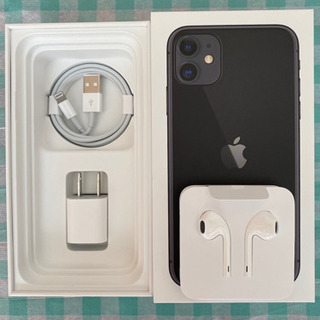 iPhone11 128GB SIMフリー Black ケース付属