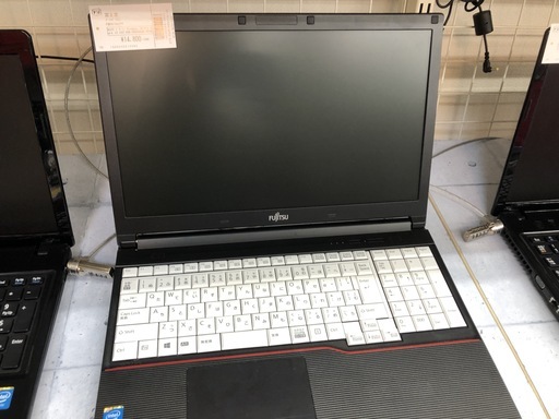 ノートパソコン　富士通　Windows10Pro FMVA1002PP