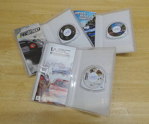 Psp ソフト Wrc Sega Rally Revo セガラリー レヴォ ニード フォー スピード プロストリート 3本セット 札幌市 豊 モノハウス 平岸 中の島のポータブルゲーム Psp Ps Vita の中古あげます 譲ります ジモティーで不用品の処分