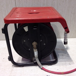 ■1984■makita マキタ 高圧タフリール エアーホースリール-美品 エルメス ガーデンパーティ TPM トワルミリタリー ブルー系