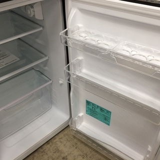 J318 4か月保証付き！Haier ハイアール 2ドア 冷凍冷蔵庫 ブラック JR