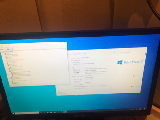 デスクトップ売ります、Windows10