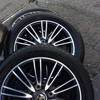 14インチ！カッコいいアルミタイヤセット