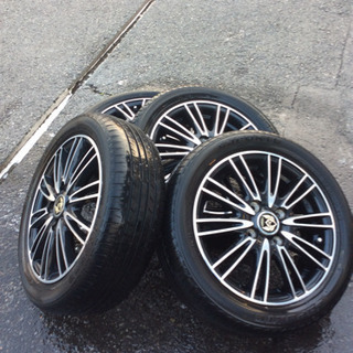 14インチ！カッコいいアルミタイヤセット