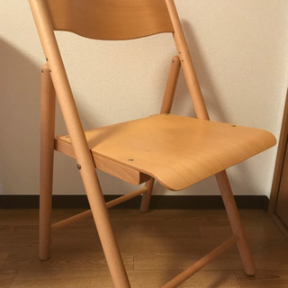 無印良品　折り畳みチェア　椅子