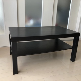 IKEA  イケア　LACK ラック コーヒーテーブル, 黒, ...